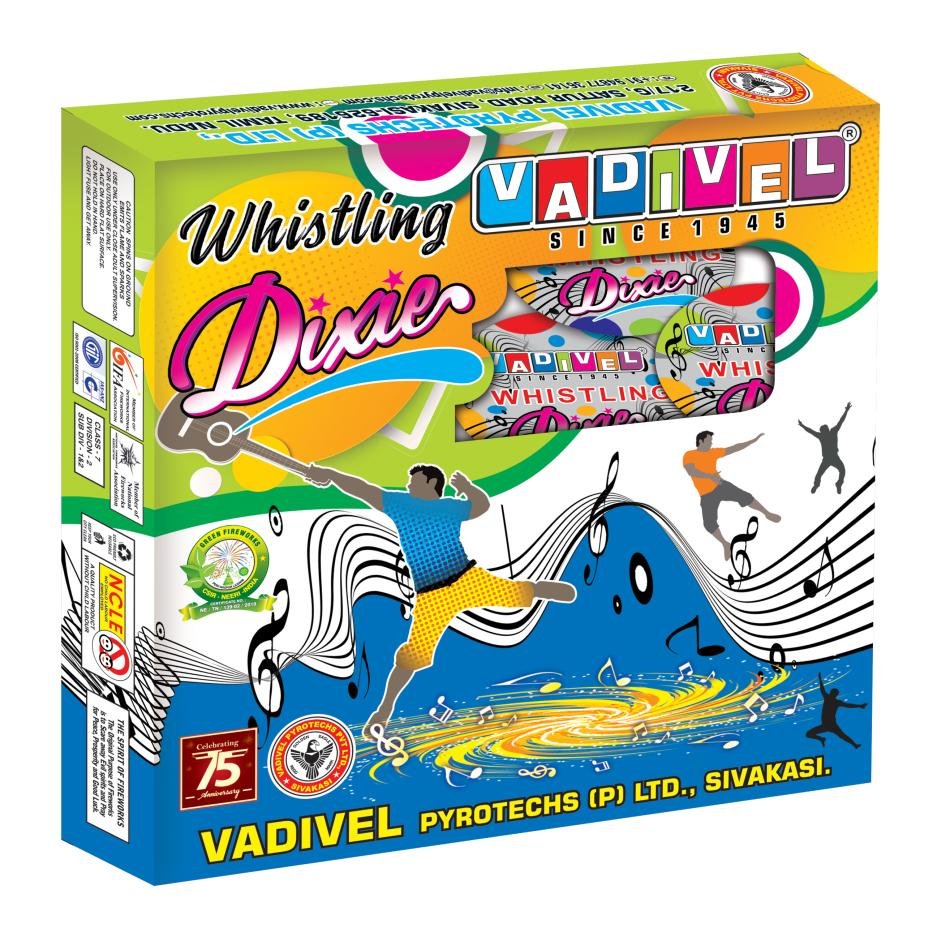 WHISTLING DIXIE 5 PCS